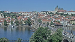 Pražský hrad, Karlův most, Vltava