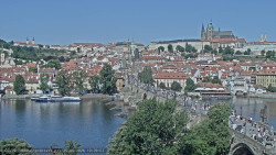 Pražský hrad, Karlův most, Vltava