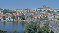 Pražský hrad, Karlův most, Vltava