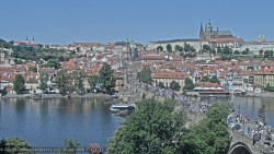 Pražský hrad, Karlův most, Vltava