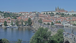 Pražský hrad, Karlův most, Vltava