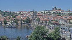 Pražský hrad, Karlův most, Vltava