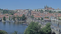 Pražský hrad, Karlův most, Vltava