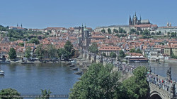 Pražský hrad, Karlův most, Vltava
