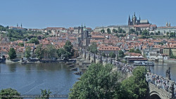 Pražský hrad, Karlův most, Vltava