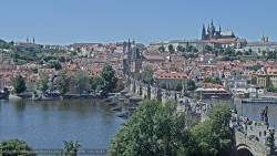 Pražský hrad, Karlův most, Vltava