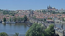 Pražský hrad, Karlův most, Vltava