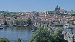 Pražský hrad, Karlův most, Vltava