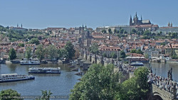 Pražský hrad, Karlův most, Vltava