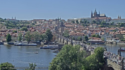 Pražský hrad, Karlův most, Vltava