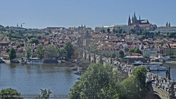 Pražský hrad, Karlův most, Vltava