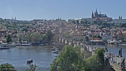 Pražský hrad, Karlův most, Vltava