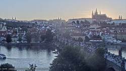 Pražský hrad, Karlův most, Vltava