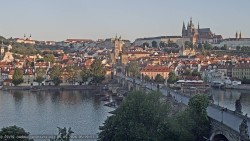 Pražský hrad, Karlův most, Vltava