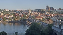 Pražský hrad, Karlův most, Vltava