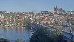 Pražský hrad, Karlův most, Vltava