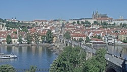 Pražský hrad, Karlův most, Vltava