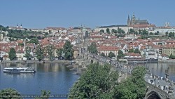 Pražský hrad, Karlův most, Vltava