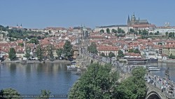 Pražský hrad, Karlův most, Vltava