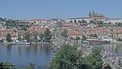 Pražský hrad, Karlův most, Vltava