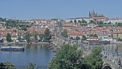 Pražský hrad, Karlův most, Vltava