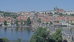Pražský hrad, Karlův most, Vltava