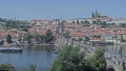 Pražský hrad, Karlův most, Vltava