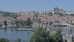 Pražský hrad, Karlův most, Vltava