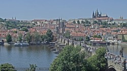 Pražský hrad, Karlův most, Vltava
