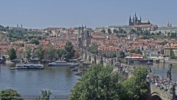 Pražský hrad, Karlův most, Vltava