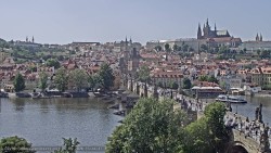 Pražský hrad, Karlův most, Vltava