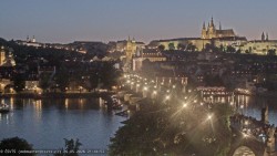 Pražský hrad, Karlův most, Vltava