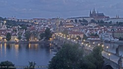 Pražský hrad, Karlův most, Vltava