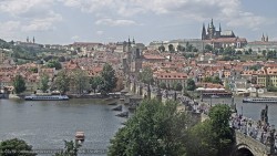 Pražský hrad, Karlův most, Vltava