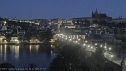 Pražský hrad, Karlův most, Vltava