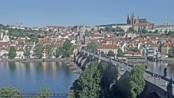 Pražský hrad, Karlův most, Vltava