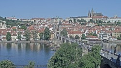 Pražský hrad, Karlův most, Vltava