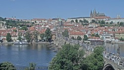 Pražský hrad, Karlův most, Vltava