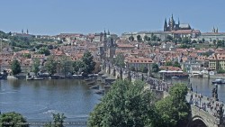 Pražský hrad, Karlův most, Vltava