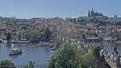 Pražský hrad, Karlův most, Vltava