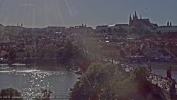 Pražský hrad, Karlův most, Vltava