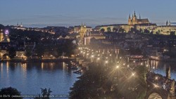 Pražský hrad, Karlův most, Vltava