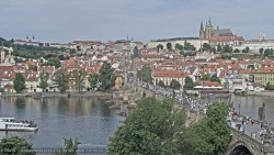 Pražský hrad, Karlův most, Vltava
