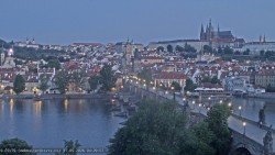 Pražský hrad, Karlův most, Vltava