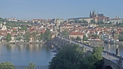 Pražský hrad, Karlův most, Vltava