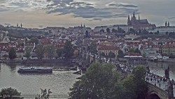 Pražský hrad, Karlův most, Vltava
