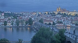 Pražský hrad, Karlův most, Vltava