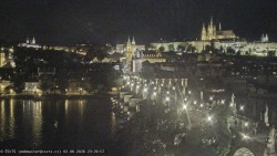 Pražský hrad, Karlův most, Vltava