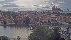 Pražský hrad, Karlův most, Vltava