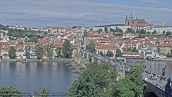 Pražský hrad, Karlův most, Vltava